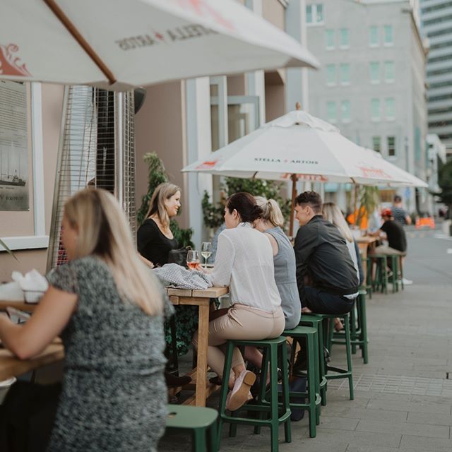 It's now officially summer and you'll be wanting to snag an outdoor table at The Brit